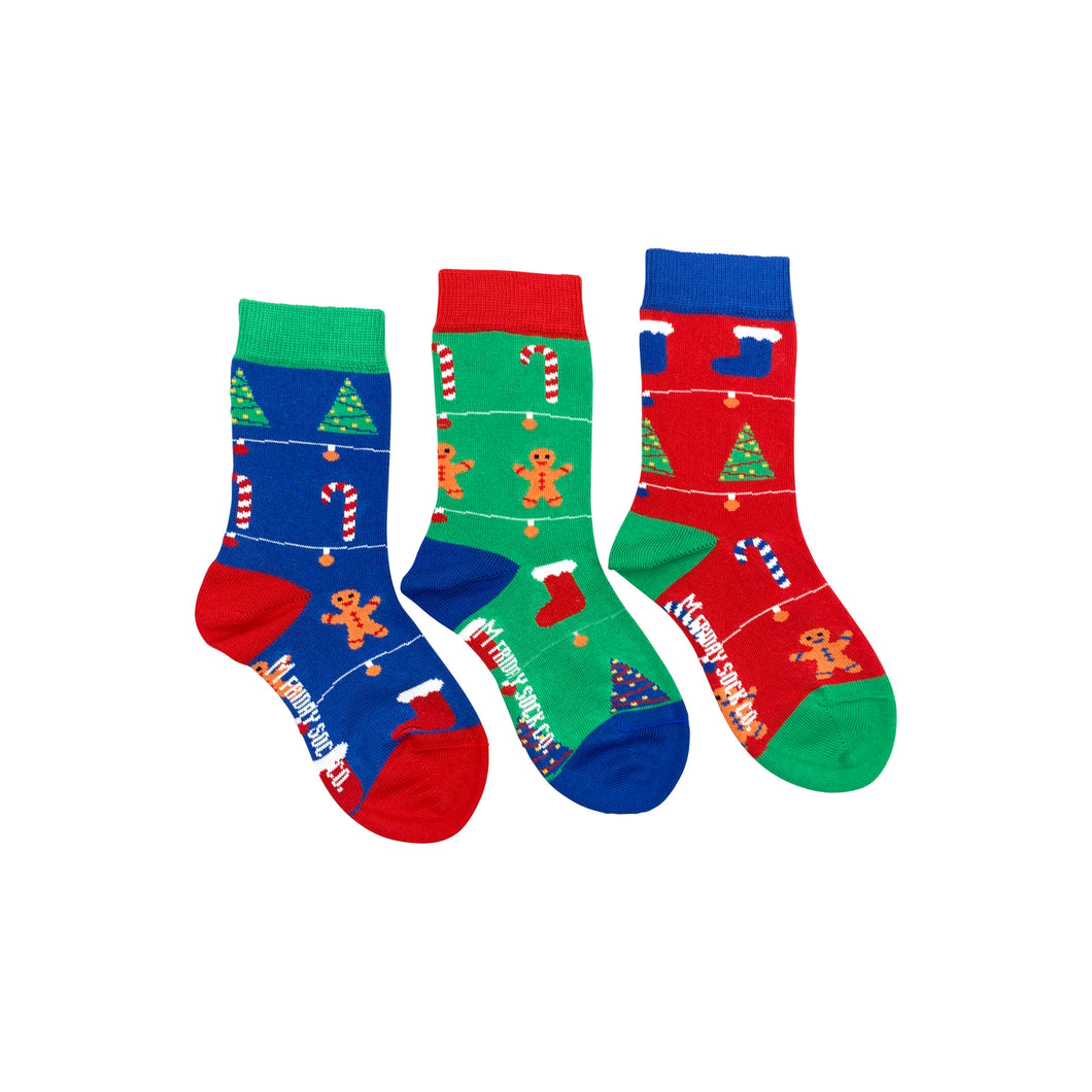 Kid’s Ugly Christmas Gingerbread Socks | Age 1-2