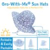 Load image into Gallery viewer, Kids’ Gro-With-Me® Cotton Floppy Hat | White Daisy

