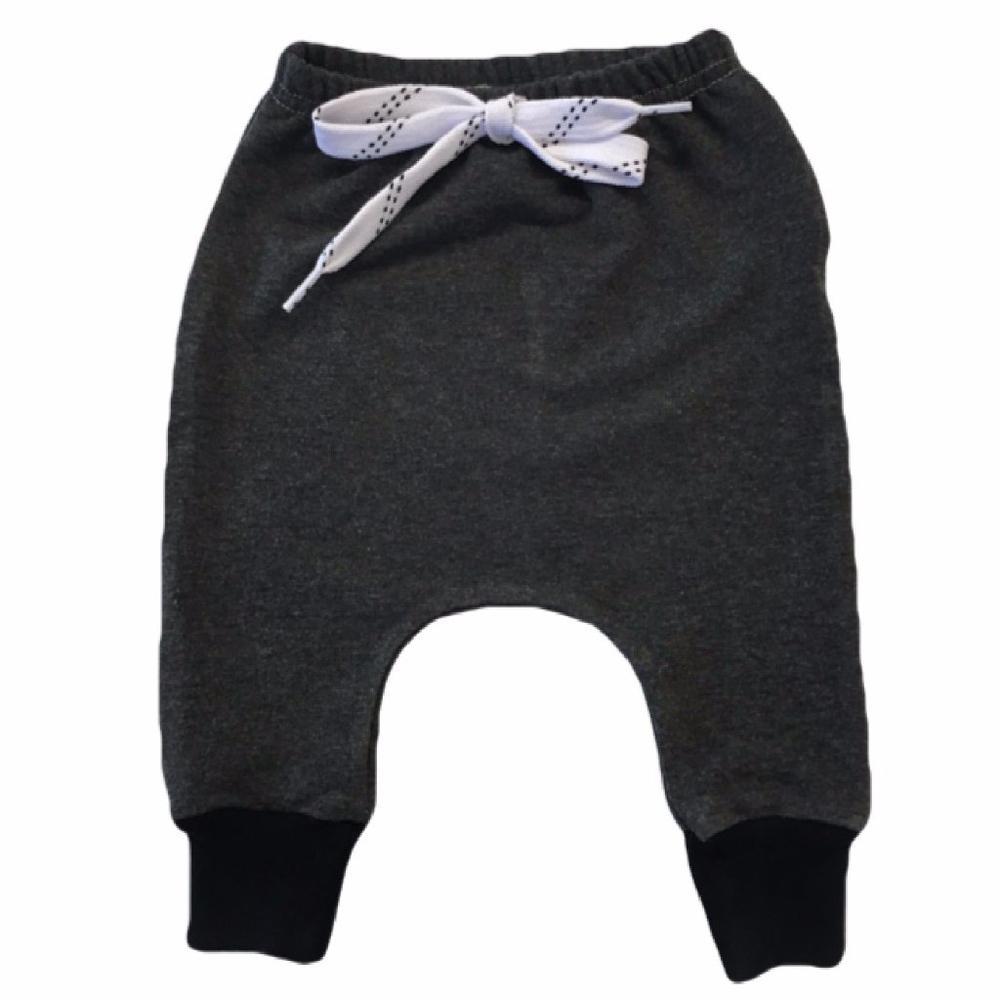 Unisex Charcoal Joggers Hockey with Lace Tie